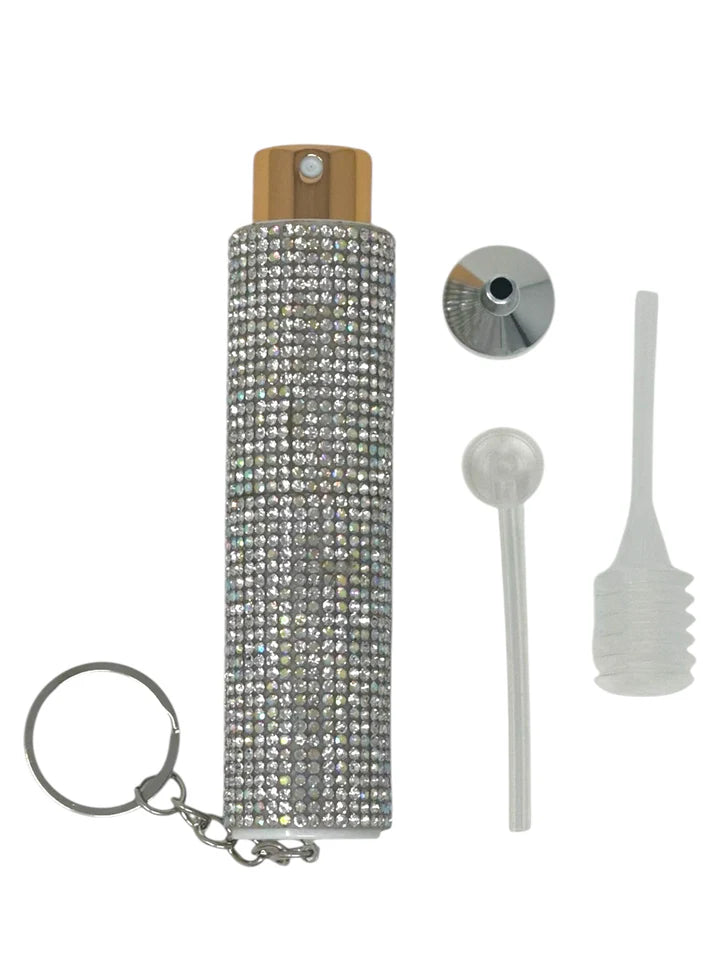 Glitz & Glam Atomizador de perfume com chaveiro